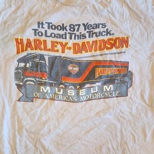Harley-Davidson White T-Shirt